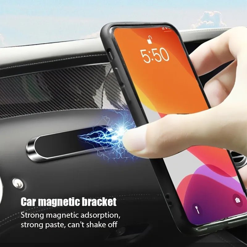 Robuster Magnet-Handyhalter aus Zinklegierung für Auto & Schreibtisch, universal, langlebig.