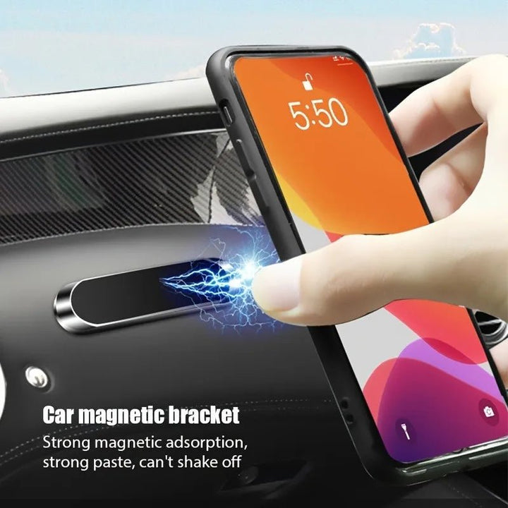 Robuster Magnet-Handyhalter aus Zinklegierung für Auto & Schreibtisch, universal, langlebig.