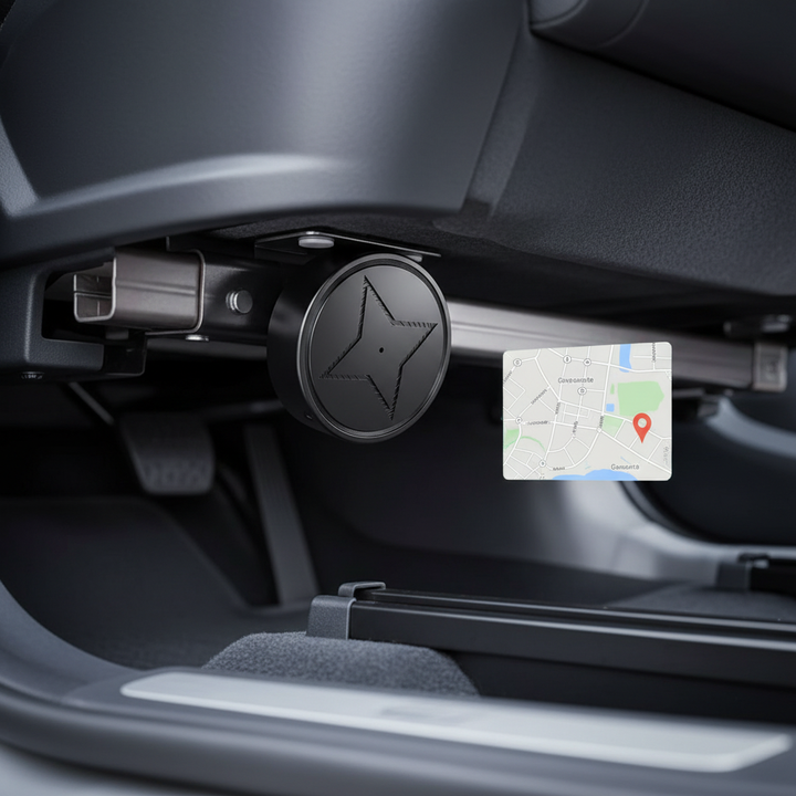 Robuster GPS-Tracker mit Diebstahlschutz für Fahrzeuge & Objektschutz, einfache magnetische Befestigung.