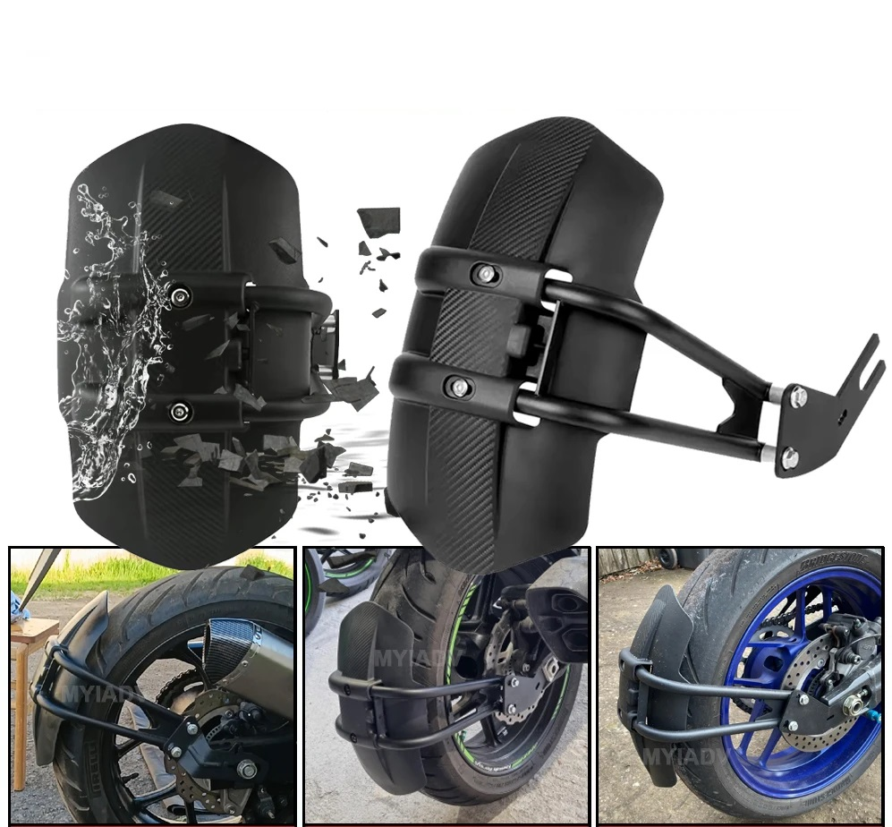 Effektiver Spritzschutz für Motorräder, schützt vor Schlamm & Regen auf Offroad-Fahrten.