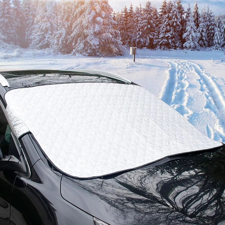 Universeller Scheibenschutz für Windschutzscheibe von Auto, SUV & Van. Optimaler Frost- & Sonnenschutz.