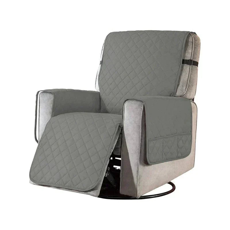 Flexibler Schonbezug FlexCover für Sessel, modernisiert Ihr Wohnzimmer mit Stil & Funktionalität.