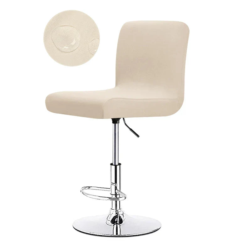 Dekorativer Barstuhlbezug, elastisch und universell, verwandelt jeden Essbereich sofort.