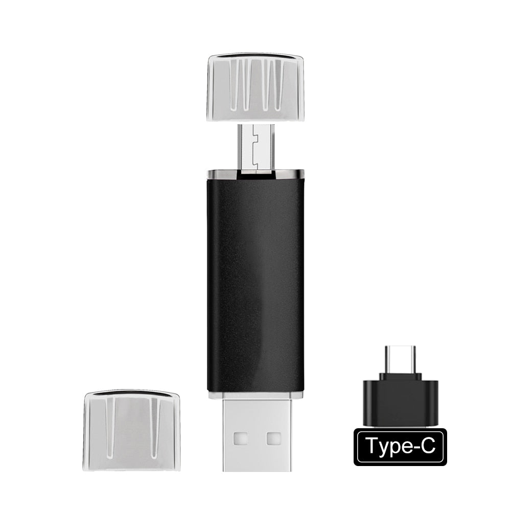 Universeller USB-Stick für Smartphones, Tablets & Computer zur schnellen und mobilen Datenspeicherung.