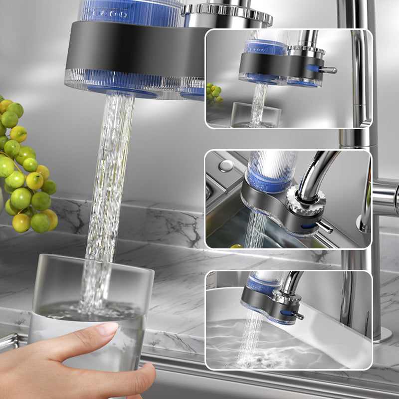 Moderner Wasserhahnfilter für die Küche, verbessert die Qualität Ihres Trinkwassers durch effektive Filtration.