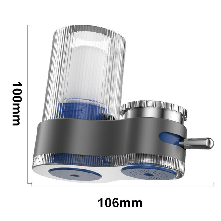 Umweltfreundlicher Wasserfilter für jeden Wasserhahn, für gefiltertes, reines Trinkwasser ohne Flaschen.