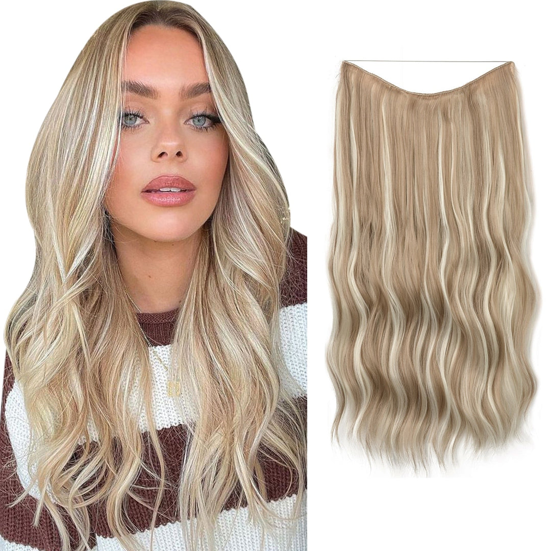 Perfekte Frisuren kreieren mit unsichtbaren Halo Extensions für Volumen & Länge.