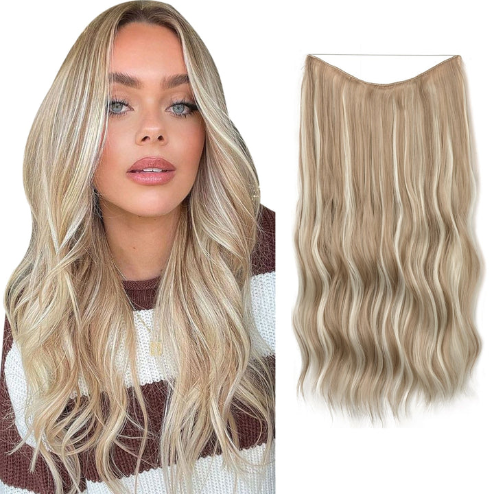 Perfekte Frisuren kreieren mit unsichtbaren Halo Extensions für Volumen & Länge.