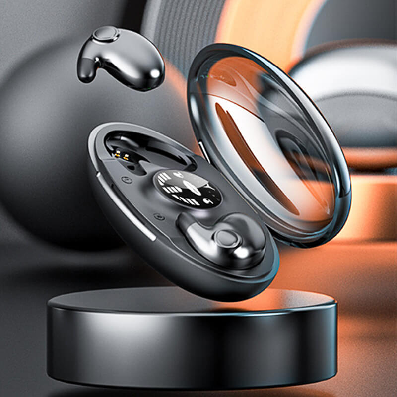 Ergonomische, unsichtbare Bluetooth Kopfhörer für tiefen Schlaf, ideal auch als Reisekopfhörer.