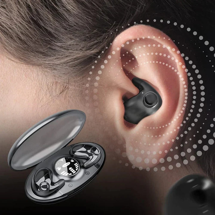 Unsichtbare kabellose In-Ear-Ohrstöpsel für ein diskretes Audioerlebnis, perfekt für unterwegs und den Alltag.