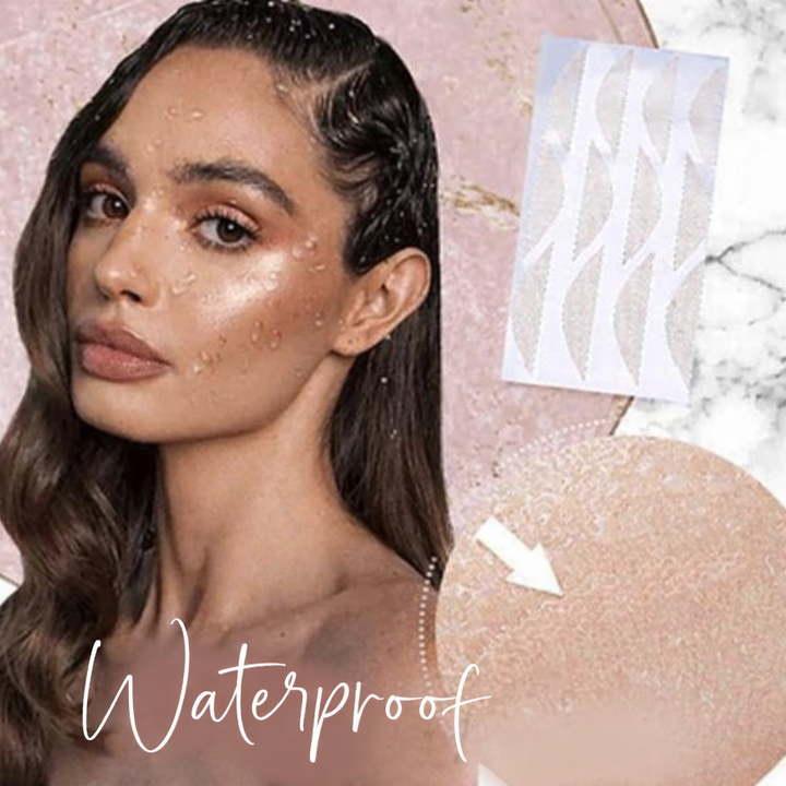 Kosmetische Lidkorrektur Tapes für Schönheit & jugendliche Augen. Unsichtbar & wasserfest. Für Make-up.