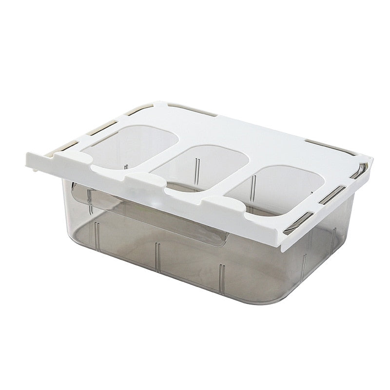Platzsparende Büroorganisation mit dieser diskreten Schublade. Ideale Aufbewahrungslösung unter jedem Schreibtisch.