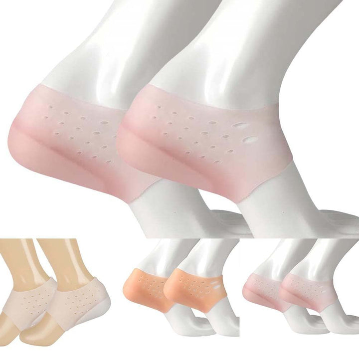 Komfortable Silikon-Einlegesohlen zur Höhenerhöhung. Diskret in Schuhen für mehr Selbstvertrauen und Bequemlichkeit.
