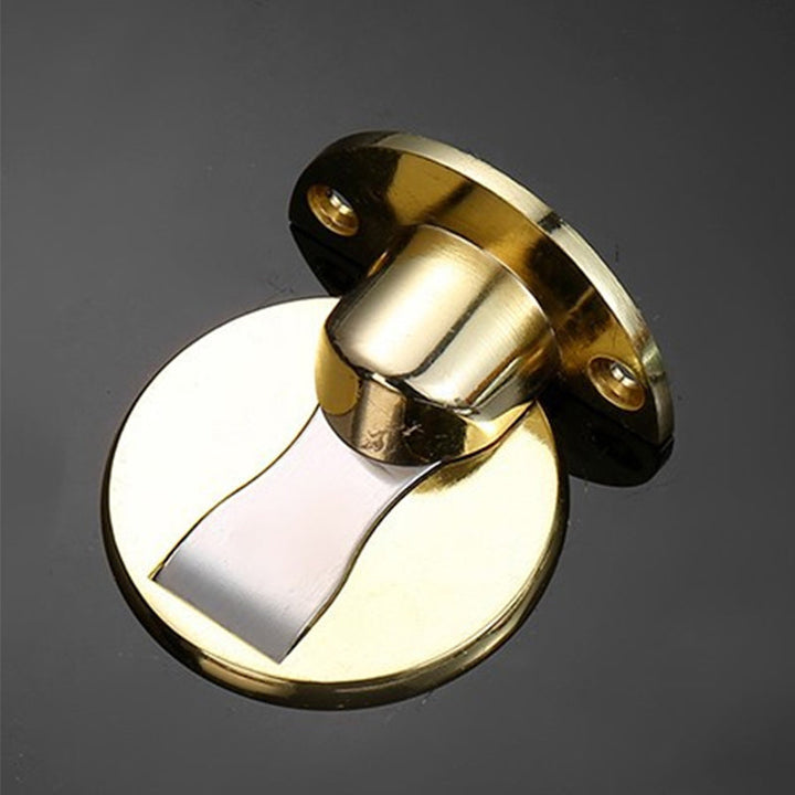 Modernes Design: Unsichtbarer magnetischer Türstopper als eleganter Wandschutz. Kompakte Lösung für stilvolle Räume.