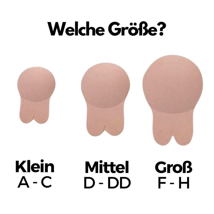 Trägerloses Damen BH Lift-Tape für optimalen Halt und ein natürliches Dekolleté. Unsichtbar und bequem.