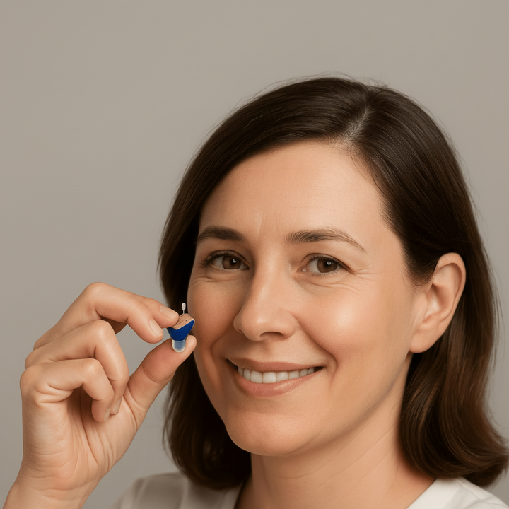 Modernes digitales In-Ear Hörgerät für verbessertes Hören & hohen Tragekomfort im Alltag.