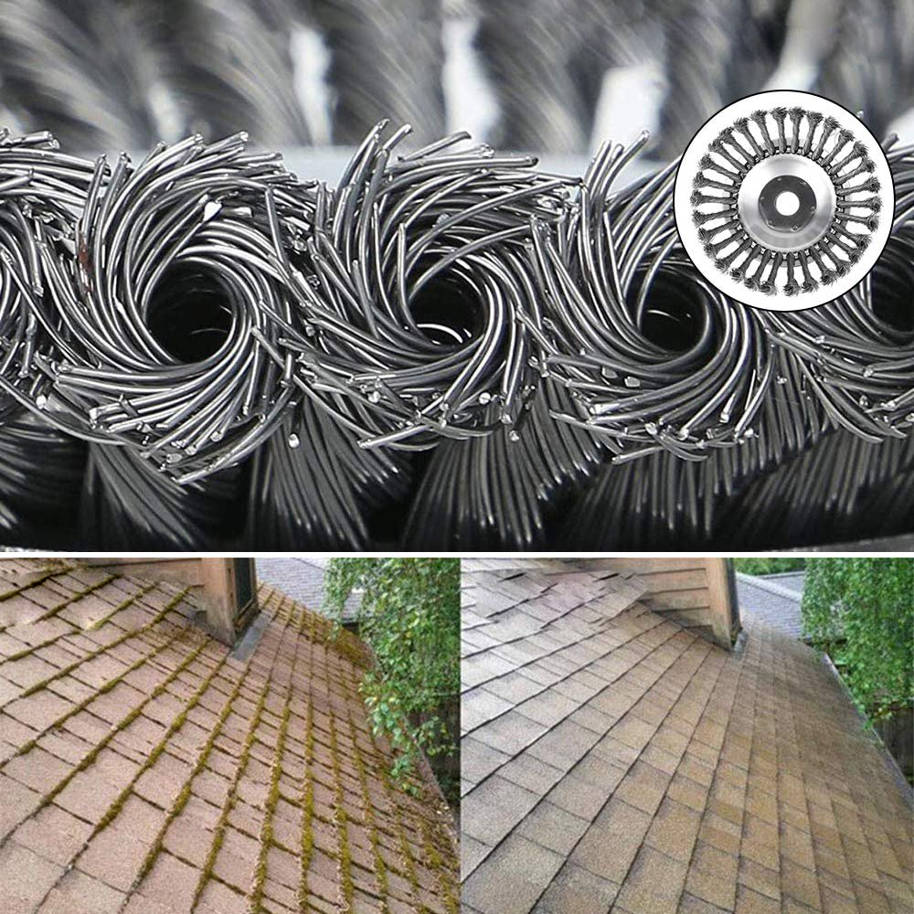 Nahaufnahme des robusten, langlebigen Rasentrimmerkopfes LawnShield. Ideal für Benzin-Trimmer.