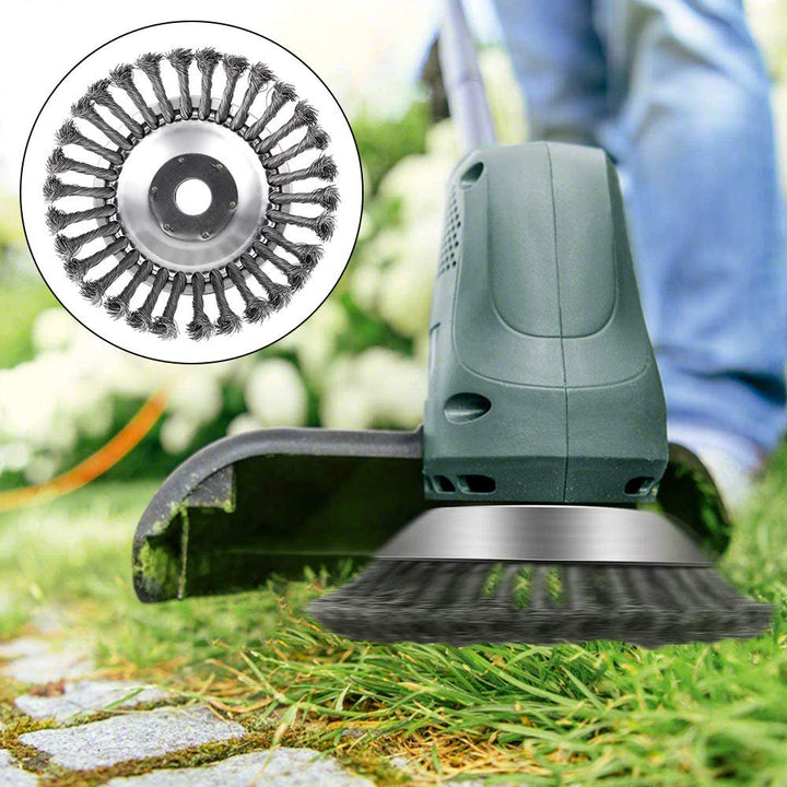Hochwertiger, unzerstörbarer Trimmerkopf LawnShield als Zubehör für alle gängigen Rasentrimmer.