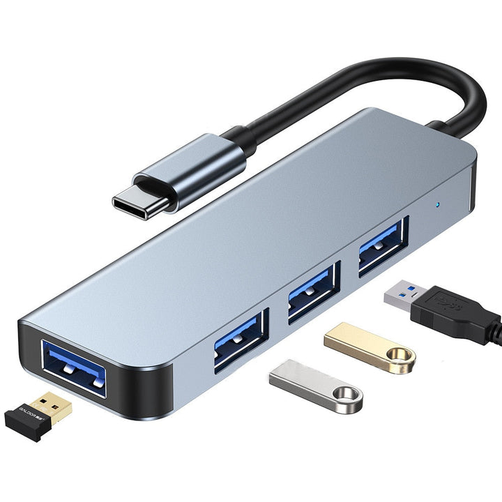 USB-C Dockingstation für MacBook/iPad Pro. Erweitert Laptop-Konnektivität mit HDMI, PD, USB.