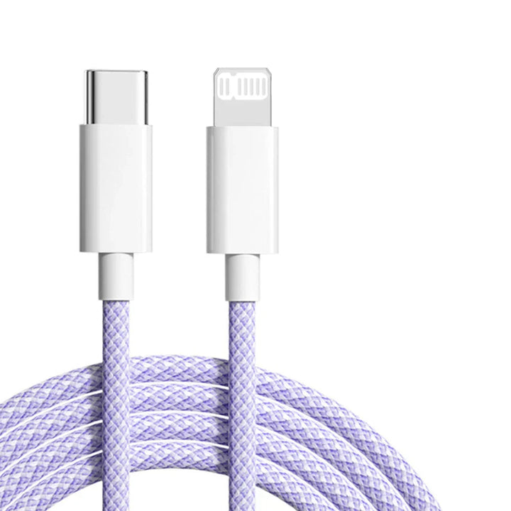 iPad Pro lädt blitzschnell über das 3A USB-C Lightning Kabel. Langlebiges, robustes iPad Ladekabel für alle Modelle.