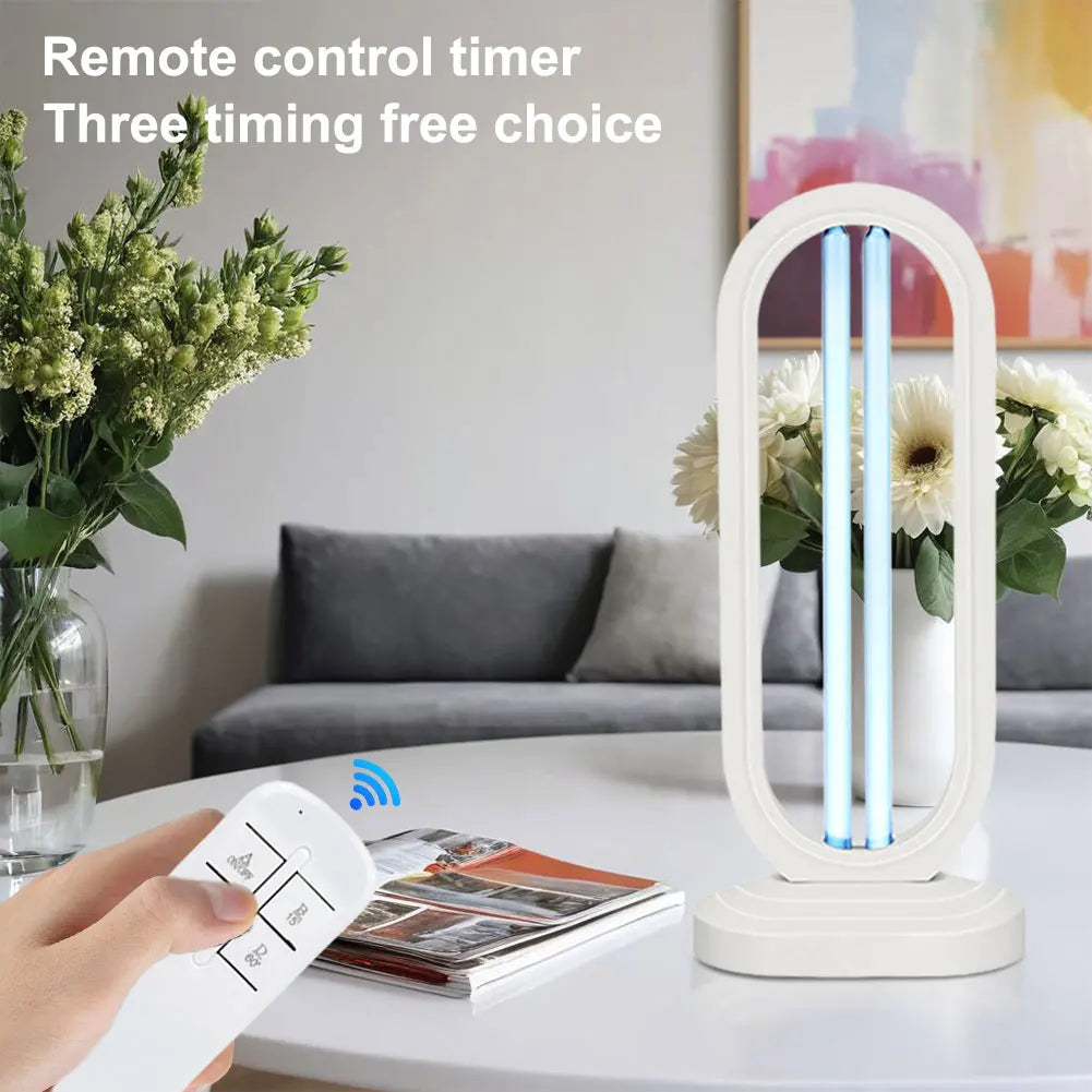 UV-C Desinfektionslampe mit Ozon für Büros; verbessert das Raumklima und sorgt für optimale Hygiene.