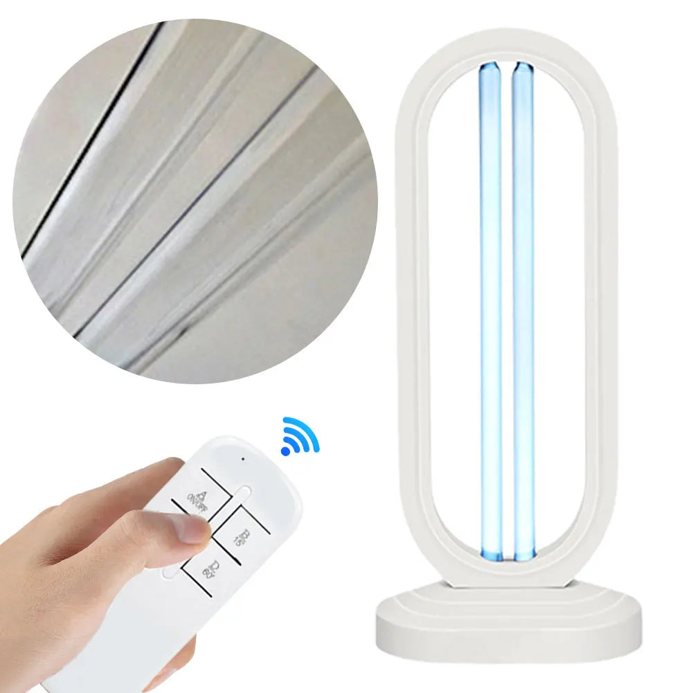 Leistungsstarke UV-C Röhren der Desinfektionslampe mit Ozon für effektive Keimabtötung & Luftreinigung.