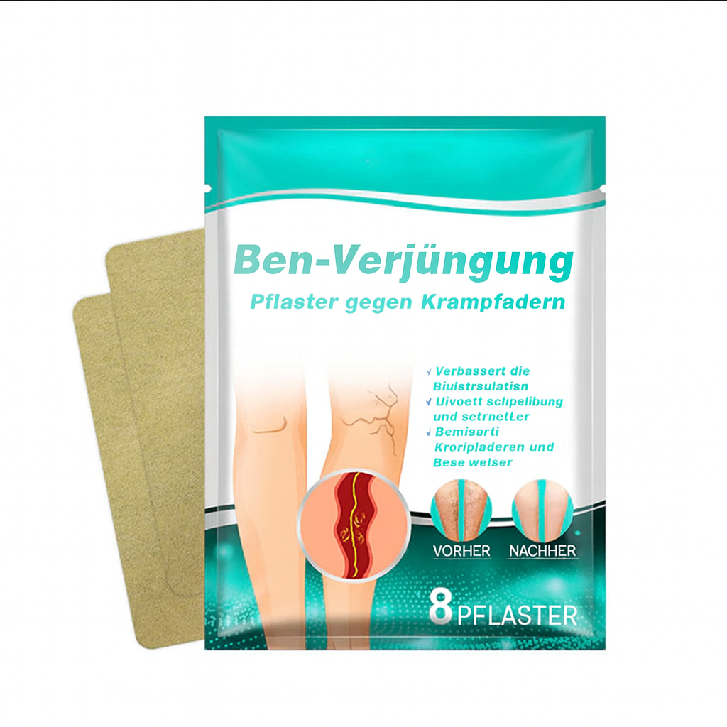 VenoLift Patch: Effektives Pflaster gegen Krampfadern, schwere Beine und Schwellungen.