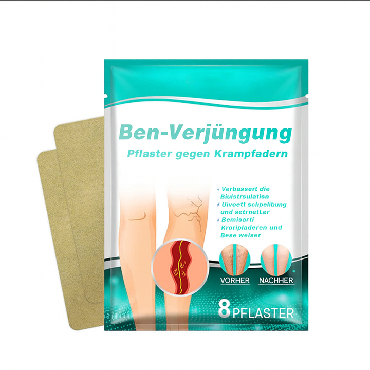VenoLift Patch: Effektives Pflaster gegen Krampfadern, schwere Beine und Schwellungen.
