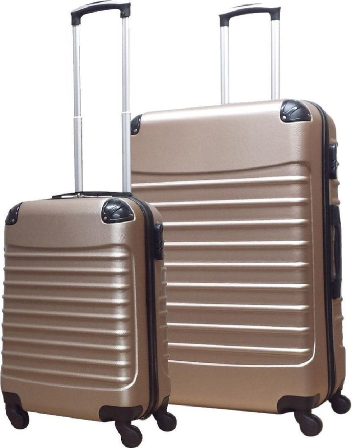 Robustes Ventura Kofferset, 2-teilig, mit Hartschale, ideal für alle Reisearten und Urlaube.