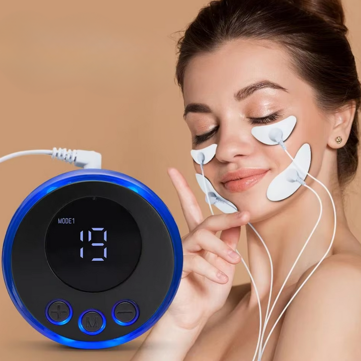 Verjüngender Gesichtsmassager zur Hautpflege für strahlende Anti-Aging-Ergebnisse. Fördert Entspannung und Jugendlichkeit.