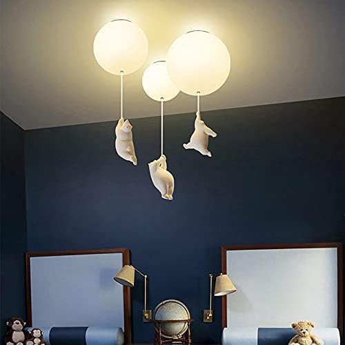 Kreative Ballonbär Designleuchte als Blickfang; ideale Zimmerlampe für Kinder & Junggebliebene.