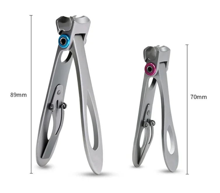 Verstärkter Zehennagelschneider für robuste Nägel, hygienische Nagelpflege mit scharfer Klinge für präzise Ergebnisse.