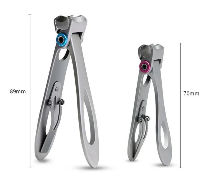 Verstärkter Zehennagelschneider für robuste Nägel, hygienische Nagelpflege mit scharfer Klinge für präzise Ergebnisse.