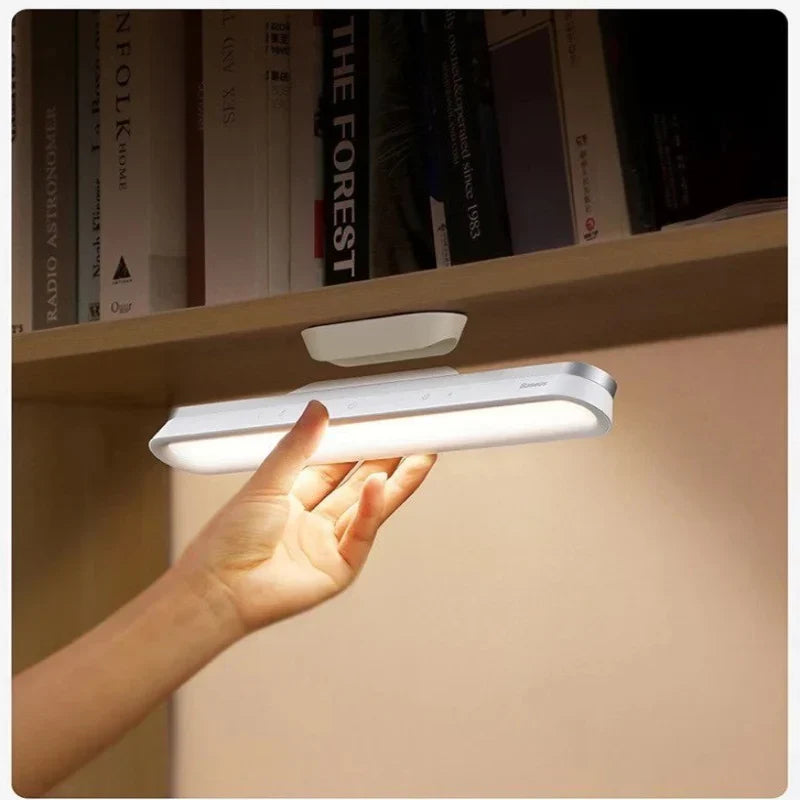 Tragbare magnetische LED Nachtlicht Lampe, dimmbar & kabellos. Vielseitig einsetzbar als Reise- oder Notlicht.