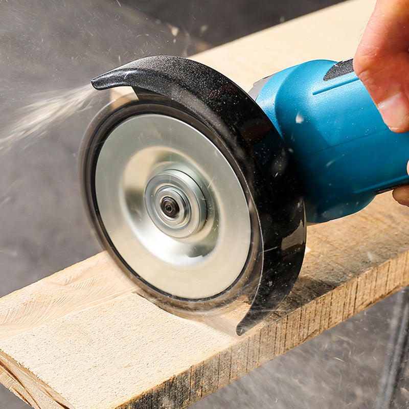 Präzise Winkelschleifscheibe aus Hartlegierung für feine Holzarbeiten, ideal zum Schleifen & Formen von Holz.