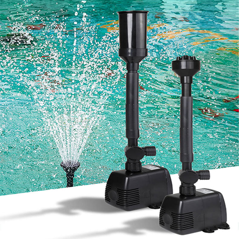 Vielseitige merydream Springbrunnenpumpe für Gartenteich & Wasserfall, regulierbar & langlebig im Außenbereich.