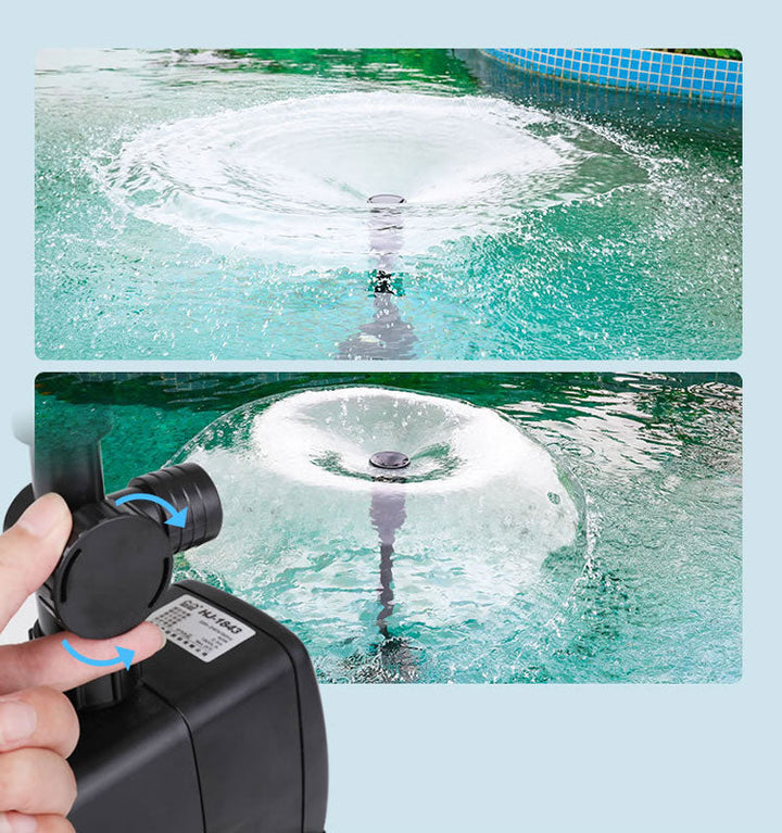 merydream Wasserfeature-Pumpe, vielseitig einsetzbar für Springbrunnen und Wasserfälle im Gartenteich.