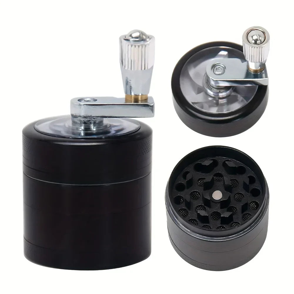 Vielseitige Nuss- & Gewürzmühle aus hochwertigem Edelstahl für frische Muskatnuss, Pfeffer und mehr.