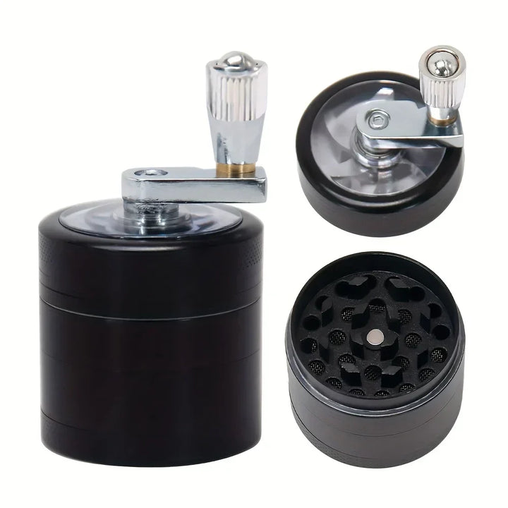 Vielseitige Nuss- & Gewürzmühle aus hochwertigem Edelstahl für frische Muskatnuss, Pfeffer und mehr.