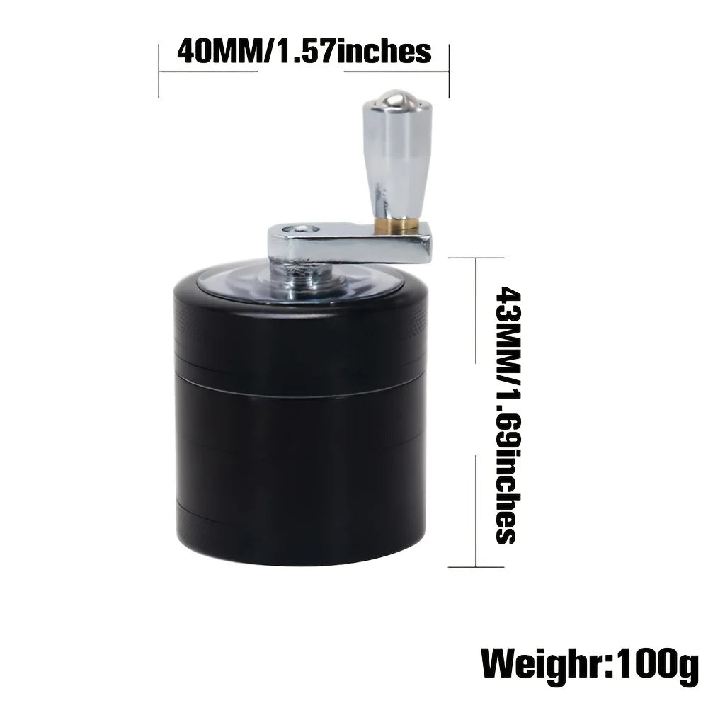 Ergonomische Muskatnussmühle aus Edelstahl für frisch geriebene Muskatnuss, perfekt für jedes Gericht.