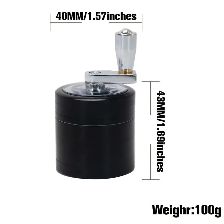 Ergonomische Muskatnussmühle aus Edelstahl für frisch geriebene Muskatnuss, perfekt für jedes Gericht.