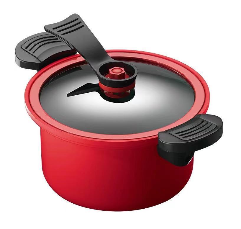 Elegantes Design: Schnellkochtopf mit intuitiver Bedienung, ein Top-Küchenhelfer für Kochen.