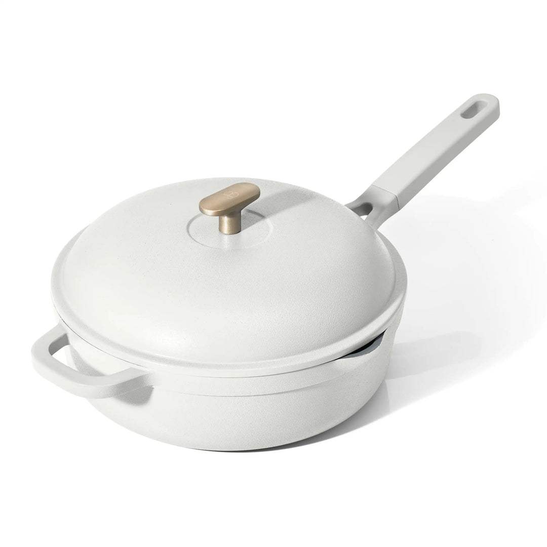 Vielseitiges 3-teiliges Kochset aus Aluminiumguss mit Antihaftbeschichtung, perfekt für Kochen & Backen.
