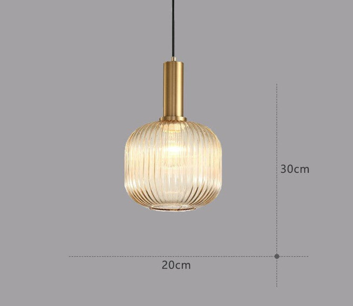 Farbiges Glas der Retro-Lampe, detailreiche Beleuchtung für Ihren Wohnraum.