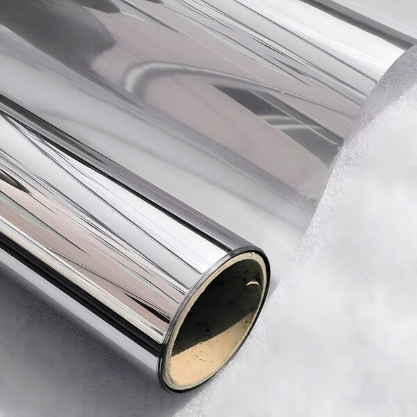 Energiesparende Fensterfolie, Sichtschutz mit Spiegeleffekt, ideal für Heimdekoration.