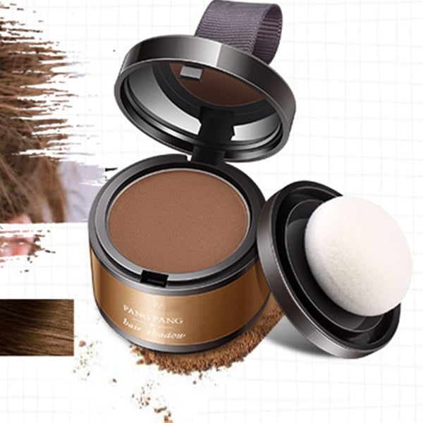 Einfache Anwendung von VoluHair SoftCover Haarpuder. Schnelle Haarverdichtung & Fülle für dünnes Haar. Mit Keratinfasern.