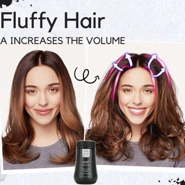 Damen- & Herren-Haarpuder, kreiert dauerhaftes Volumen & natürlichen Halt für alle Haartypen.