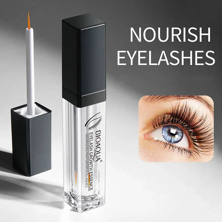 Volumisierendes Wimpernserum für lange, dichte Wimpern; Wimpernwachstum & -pflege, Naturkosmetik.