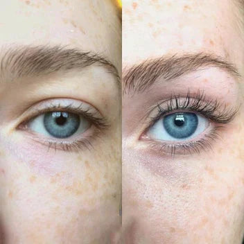 Elegantes Wimpernserum für effektives Wimpernwachstum; Wimpernbooster für lange, dichte & gepflegte Wimpern.