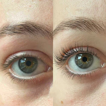 Volumisierendes Wimpernserum als unverzichtbarer Teil der täglichen Beauty-Routine; für lange, dichte Wimpern.